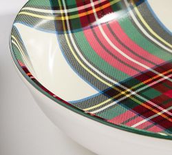 Stewart Plaid Cereal Bowls - Set of 4