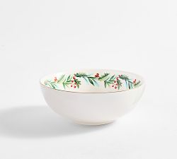 12 Days of Christmas Stoneware Cereal Bowls - Set of 4