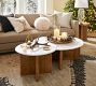 Cayman Round Marble Nesting Coffee Tables