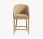 Baldwin Leather Stool