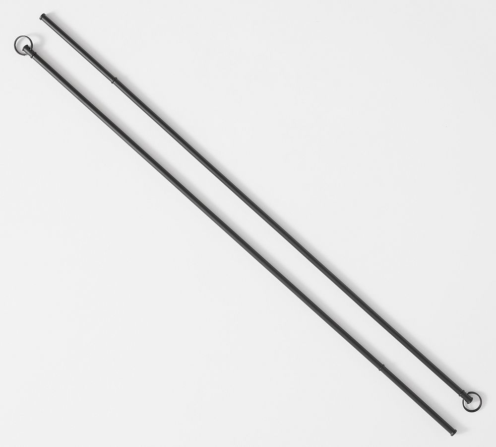 Open Box: Drapery Wand, Matte Black