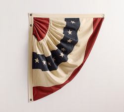 Heritage American Flag Corner Bunting