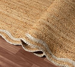 Olivya Jute Scallop Rug