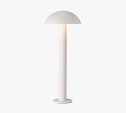 Olive Ceramic Floor Lamp (60&quot;)