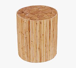 Champion Round Rattan Accent Table