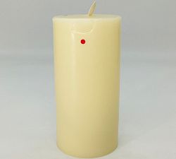Open Box: Premium Flickering Flameless Wax Pillar Candle