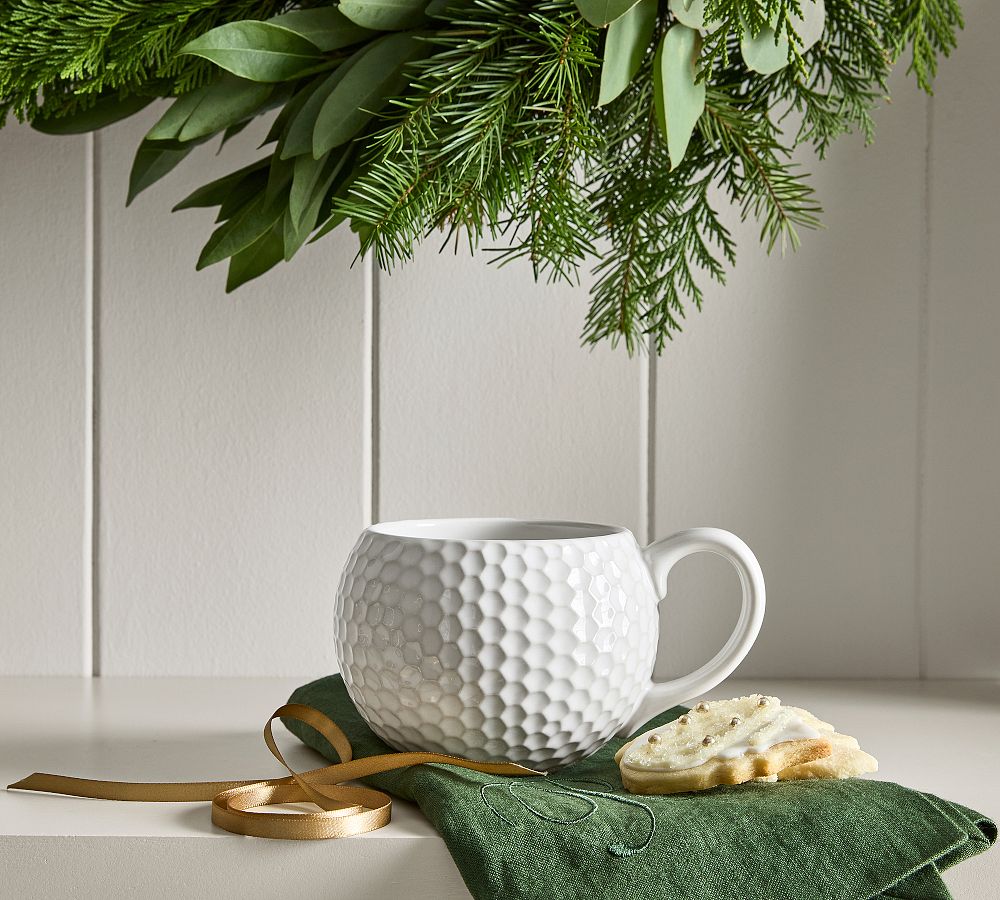 Figural Golf Ball Mugs - Set of 4