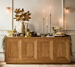 Faux Gold Magnolia Branch