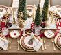 Holiday Tree Glass Place Card Holders - Set of 4