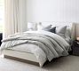 Jake Upholstered Wood Base Platform Bed
