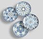 Hanukkah Medallion Stoneware Salad Plates - Set of 4