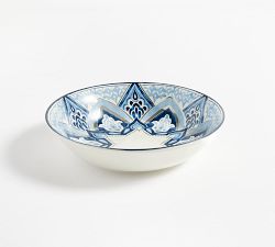 Hanukkah Medallion Stoneware Serving Bowl