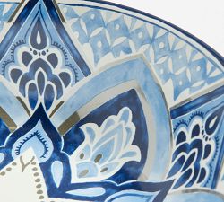 Hanukkah Medallion Stoneware Serving Bowl