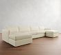 Carmel Slim Arm Double Chaise Sectional (139&quot;&ndash;171&quot;)