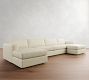 Carmel Wide Arm Double Chaise Sectional (144&quot;&ndash;176&quot;)