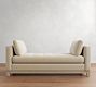 Jake Tufted Seadrift Wood Base Settee (74&quot;)