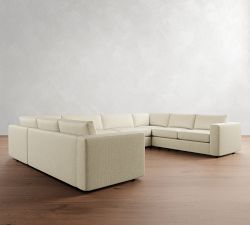 Carmel Wide Arm U-Shaped Sectional (144&quot;)