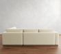 Carmel Wide Arm Wood Base 3-Piece Sectional (113&quot;)