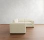 Carmel Wide Arm Wood Base 3-Piece Sectional (113&quot;)
