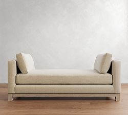 Jake Seadrift Wood Base Settee (74&quot;)