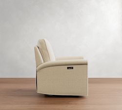Tyler Roll Arm Manual &amp; Power Swivel Glider Recliner