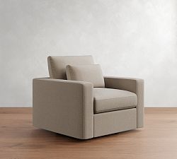 Westwood Square Arm Deep Seat Swivel Chair