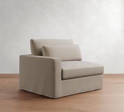 Build Your Own Westwood Square Arm Deep Seat Slipcovered Sectional