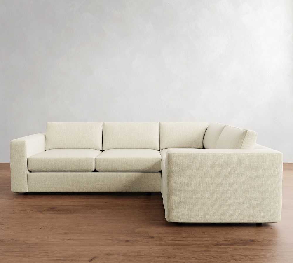 Carmel Wide Arm 3-Piece Sectional (113&quot;)