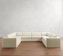 Carmel Wide Arm Slipcovered U-Shaped Sectional (144&quot;)