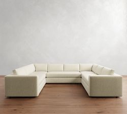Carmel Wide Arm U-Shaped Sectional (144&quot;)