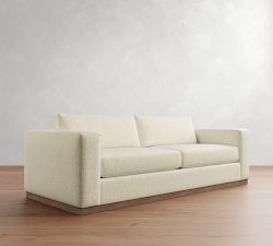 Carmel Wide Arm Wood Base Sofa (62&quot;&ndash;122&quot;)