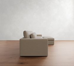 Westwood Square Arm Deep Seat Modular Chaise Sectional (142&quot;)