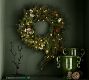 Faux Lit Oversized Avant-Garde Wreath &amp; Garland
