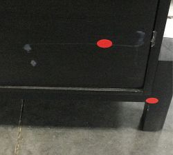 Open Box: Hughes Media Console, 84&quot; - Worn Black