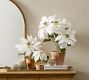 Faux Potted Poinsettias
