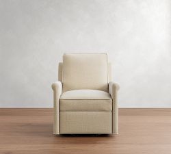 Tyler Roll Arm Manual &amp; Power Swivel Glider Recliner