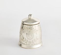 Etched Bell Candle - Balsam Fir Vetiver 