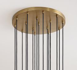 Raina Alabaster Multi Globe Chandelier (19&quot;)