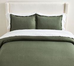 Belgian Flax Linen Galen Duvet Cover