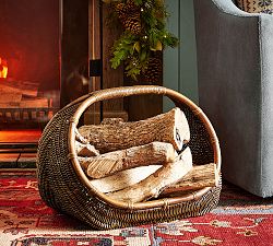 Amber Log Holder Basket