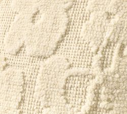 Floral Wool Pillow