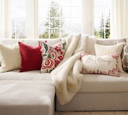 Floral Wool Pillow