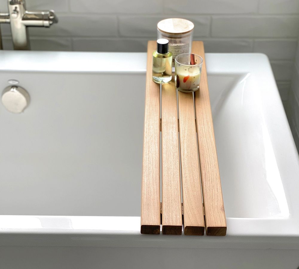 Sky Teak Bathtub Caddy
