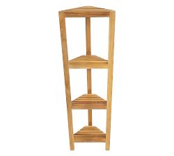 Sky Teak Corner Shelf