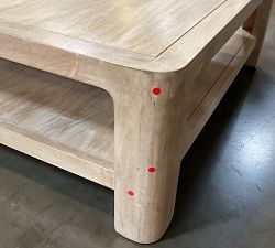 Open Box: Aptos Coffee Table, 44&quot; - Sandwash