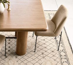 Layton Leather Metal Dining Chair