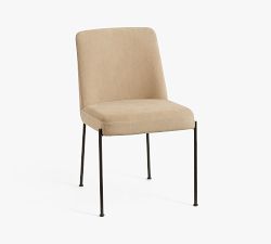 Layton Leather Metal Dining Chair