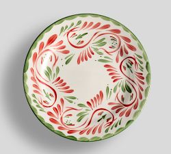 Puebla Porcelain Salad Plates - Set of 4