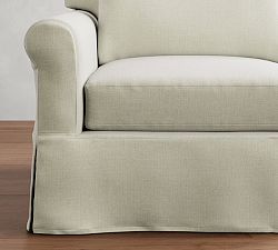 York Roll Arm Deep Seat Sectional Component Replacement Slipcovers