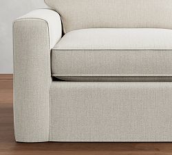 Pearce Square Arm Sectional Component Replacement Slipcovers